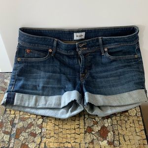 Hudson Croxley Mid Thigh denim shorts